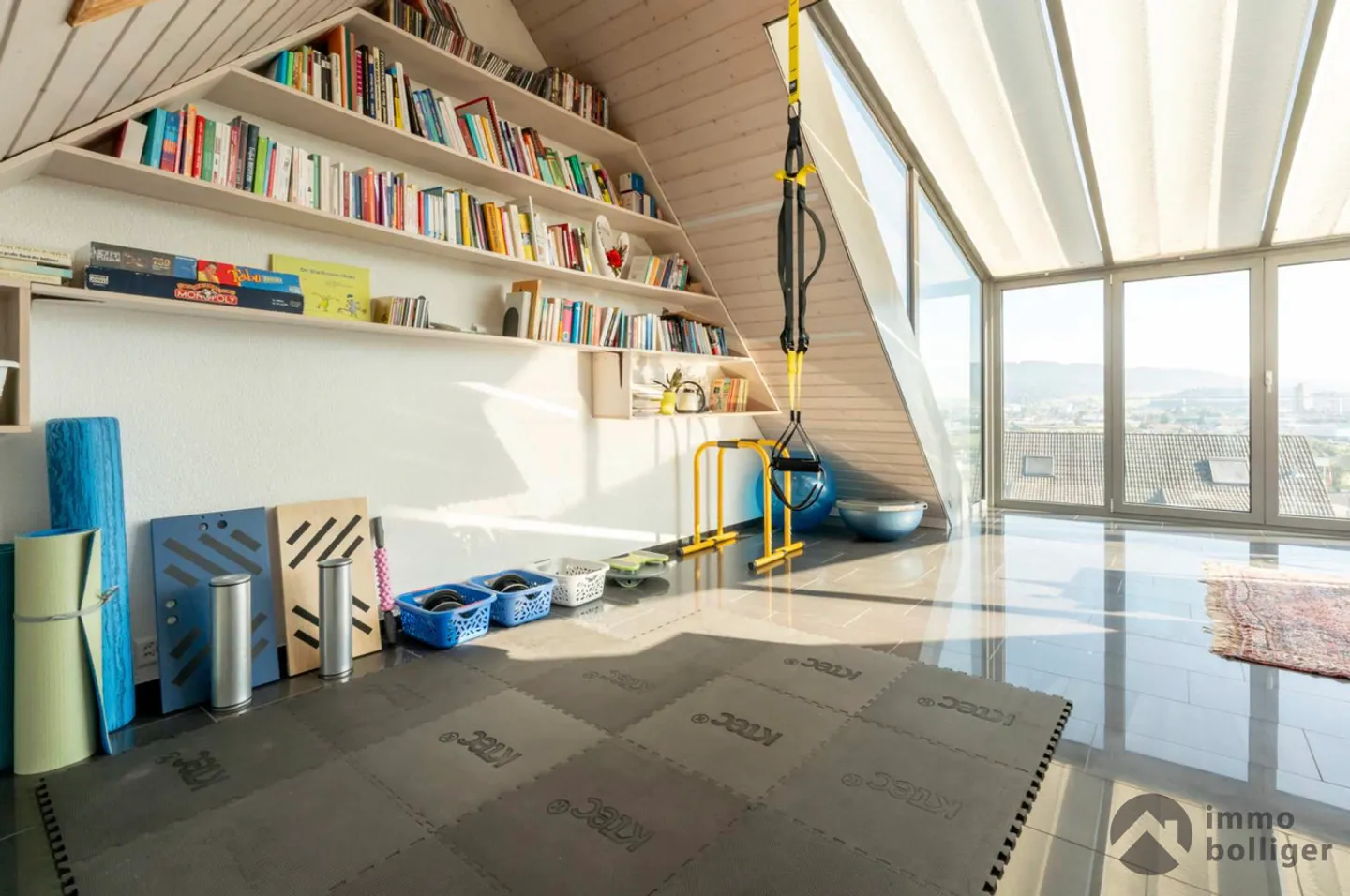 Bureau à domicile avec vue dans le quartier populaire de Hölzli - Photo 10 sur 13