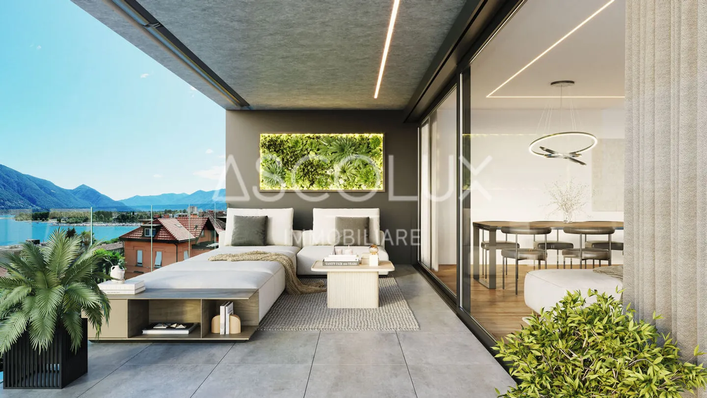 Residenza Cataleya - Appartement exclusif de 2,5 pièces au cœur de Muralto - Photo 8 sur 13