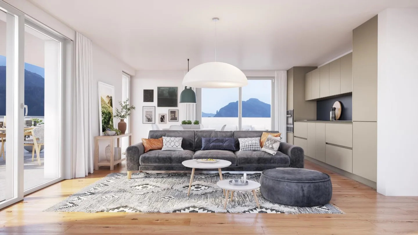 Appartement moderne à Leuk - Photo 5 sur 6