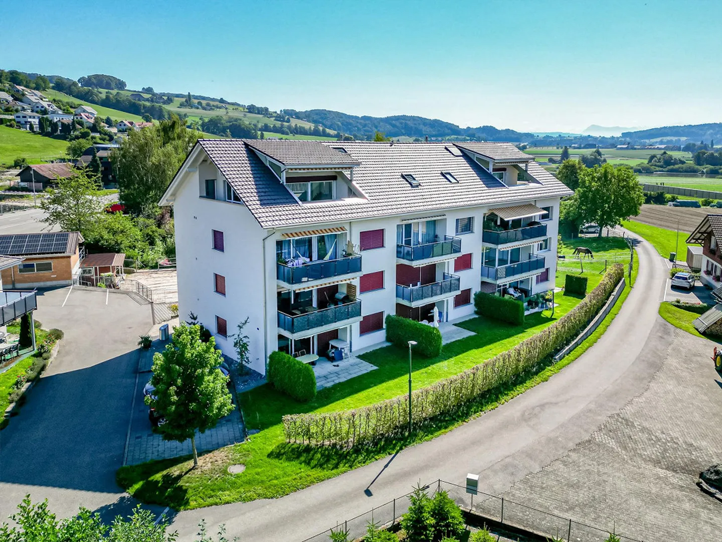 Appartement spacieux de 3½ pièces à Uffikon - Photo 1 sur 11