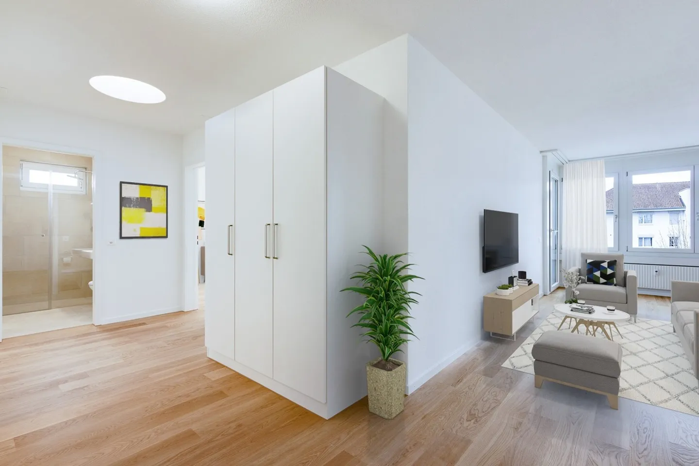 Appartement au rez-de-chaussée modernisé cherche un nouveau locataire à partir du 01.09.2026 - Photo 3 sur 13