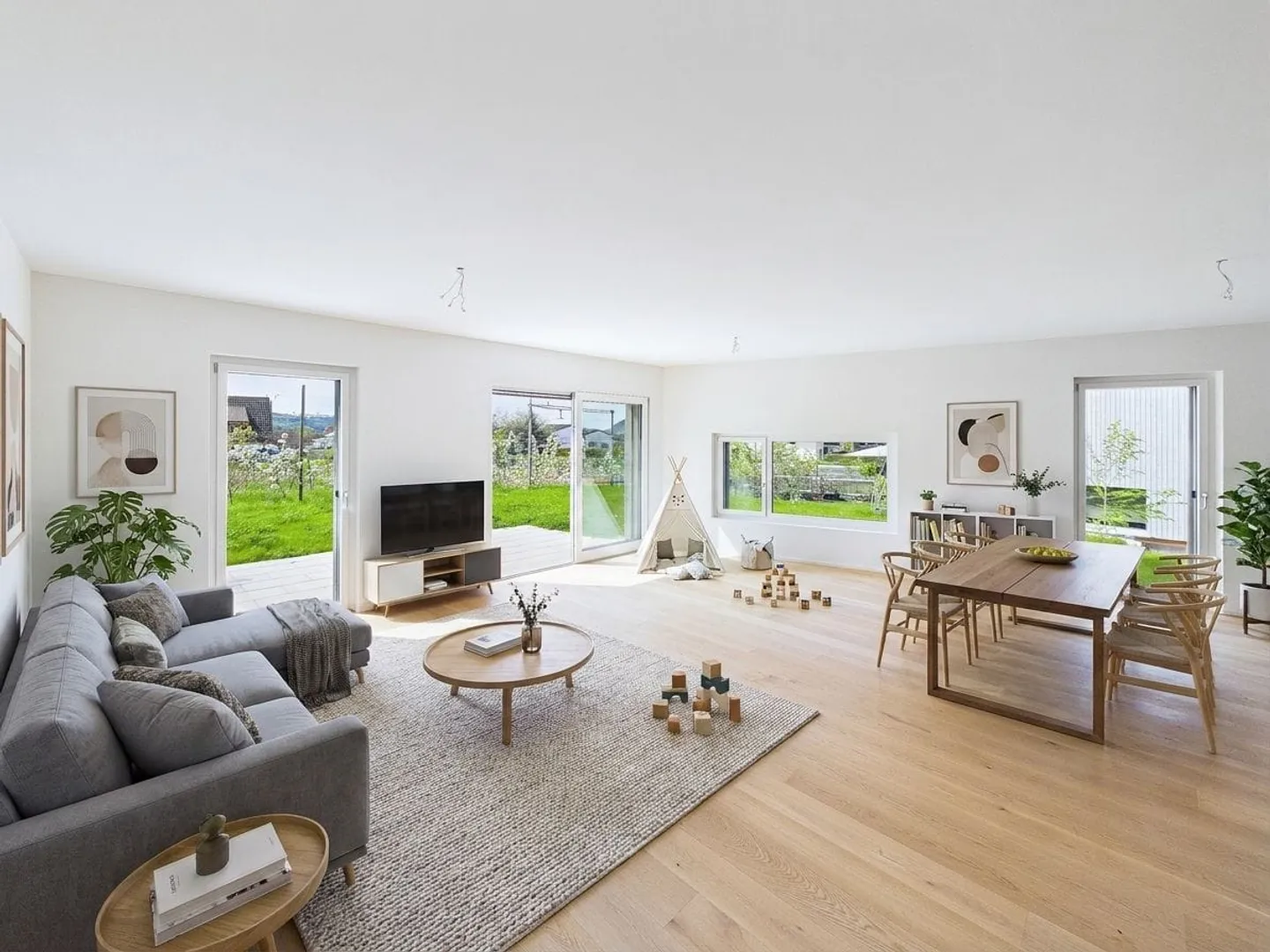 Duplex moderno con giardino soleggiato - Foto 1 di 13