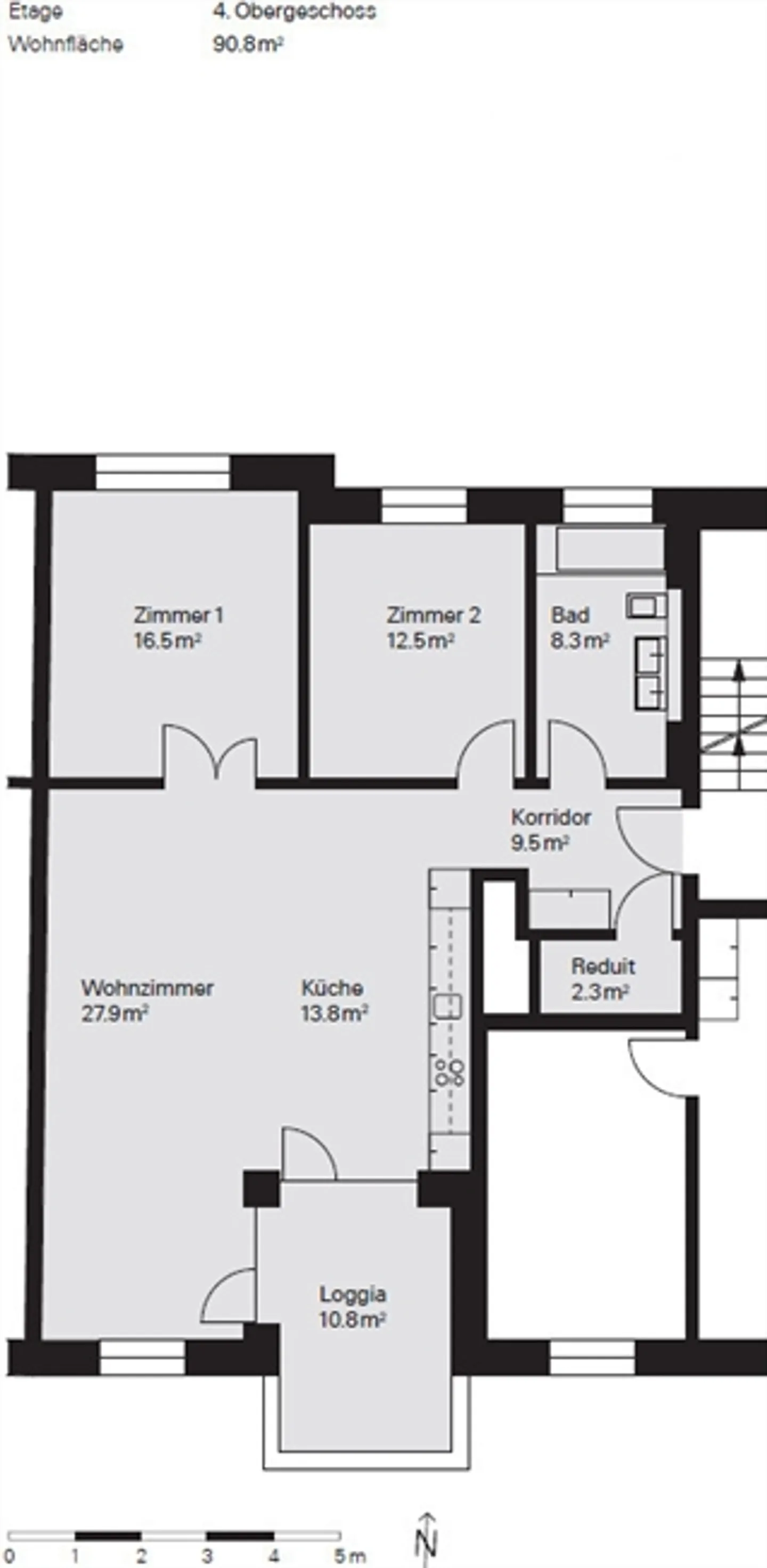 Louer un appartement de 3.5 pièces à Lucerne - Photo 7 sur 7