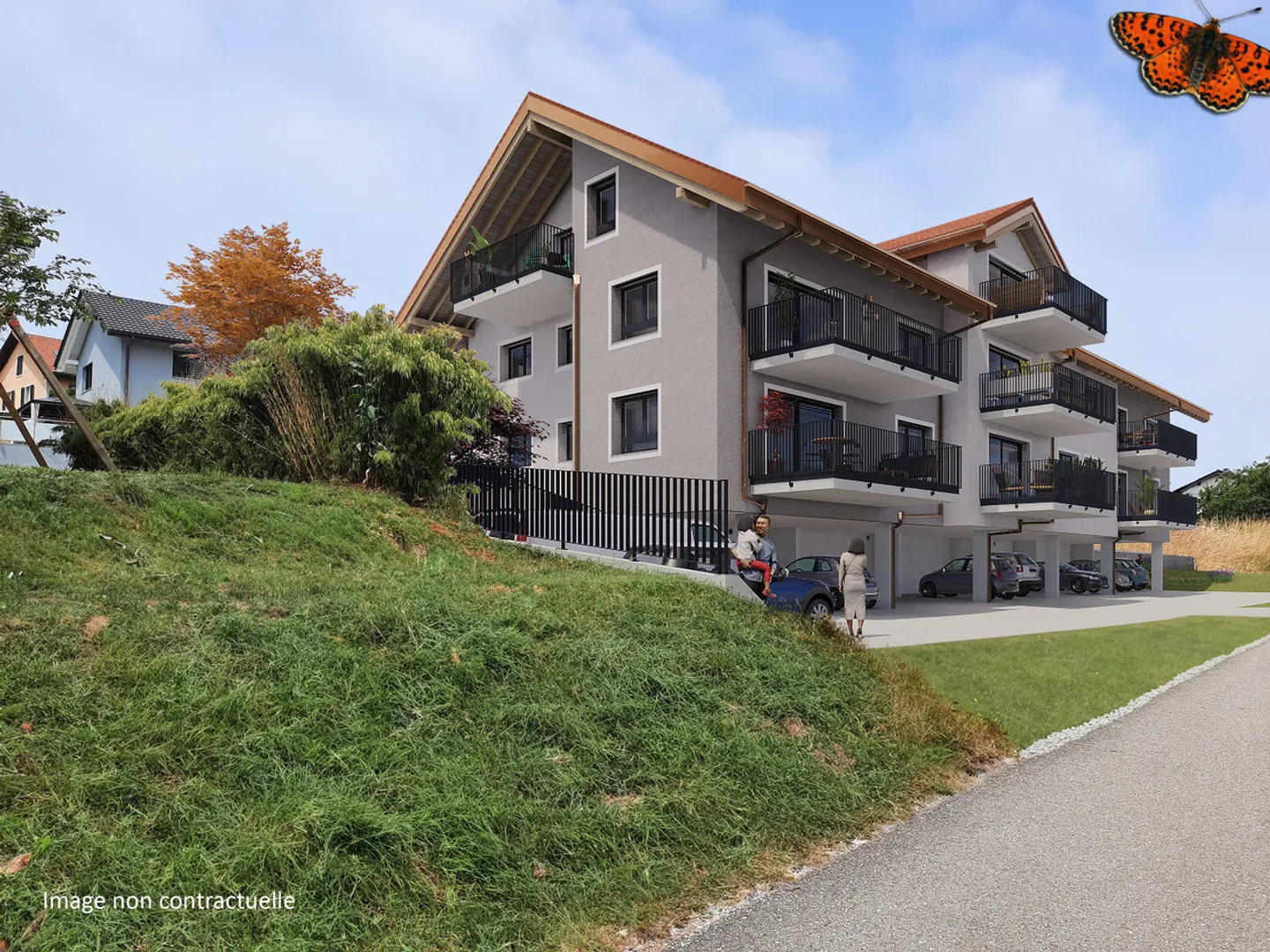 Magnifico appartamento di 4½ locali a Lentigny - Foto 6 di 8