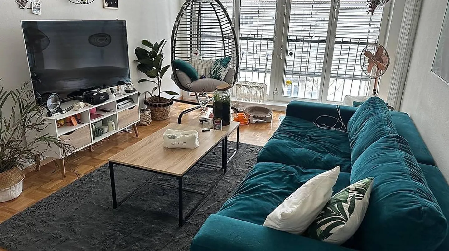 75m2 Apartment 3.5 rooms - Lausanne 1012 - CHF 1740 - Lease takeover - Photo 1 of 5