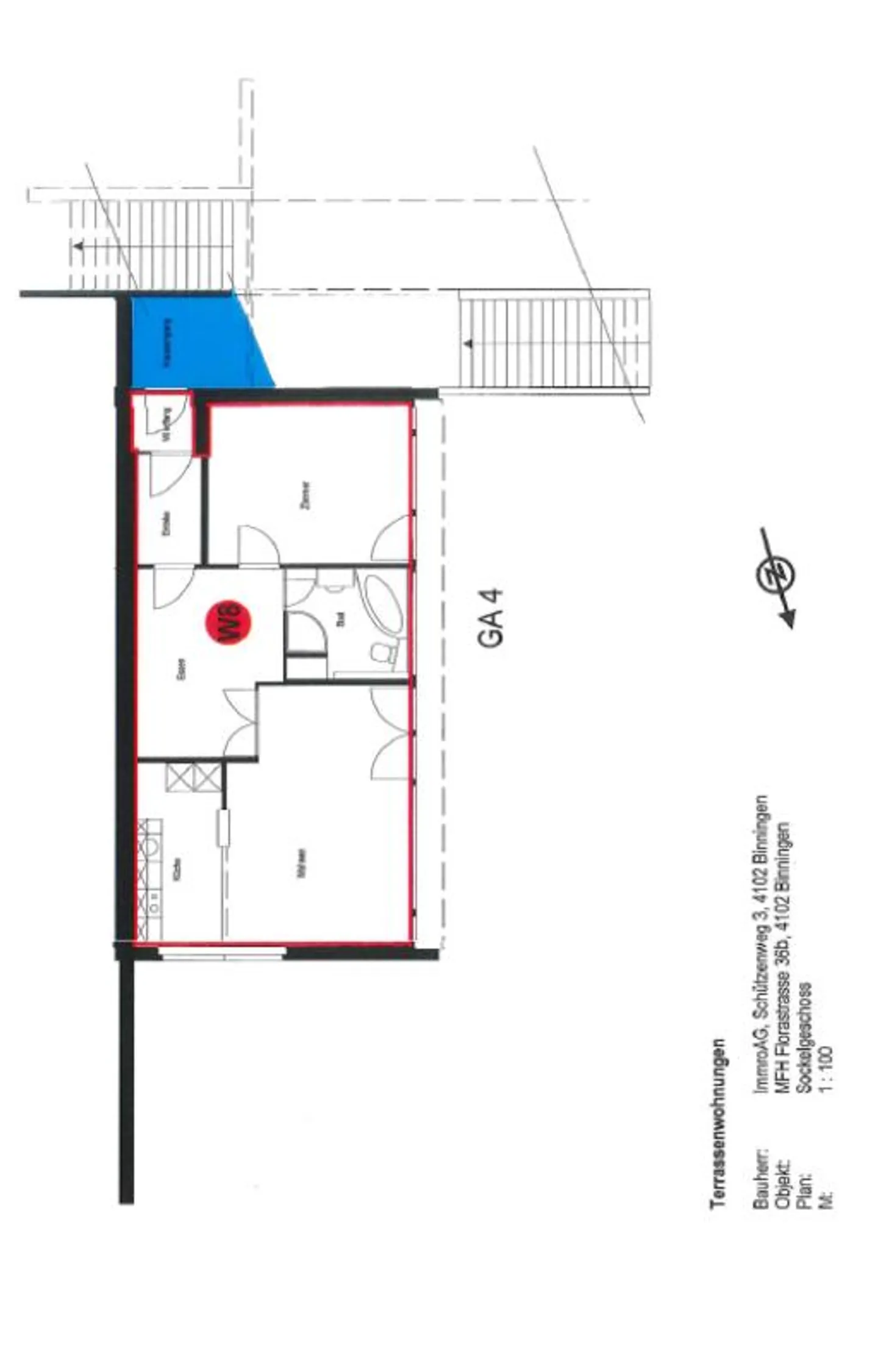 Appartement de terrasse 2,5 pièces à louer à Binningen - Photo 10 sur 10