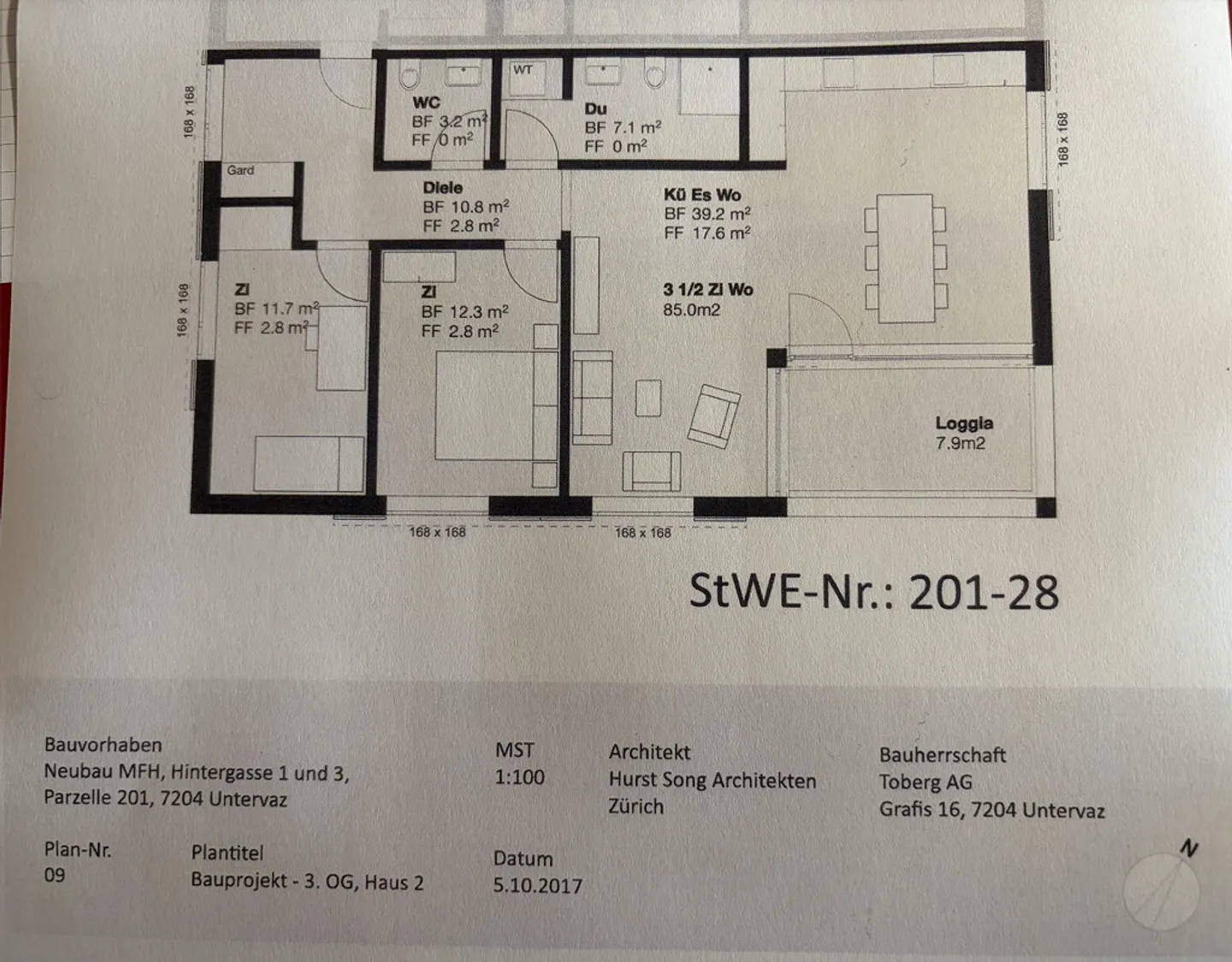 Luxuswohnung in Untervaz - Foto 11 von 11