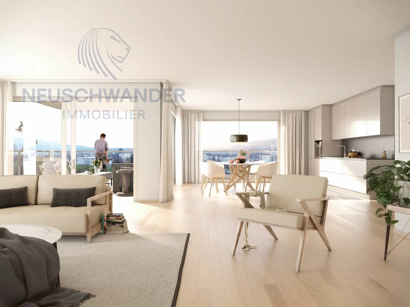 Dachgeschoss 4,5 Zimmer - Foto 4 von 4