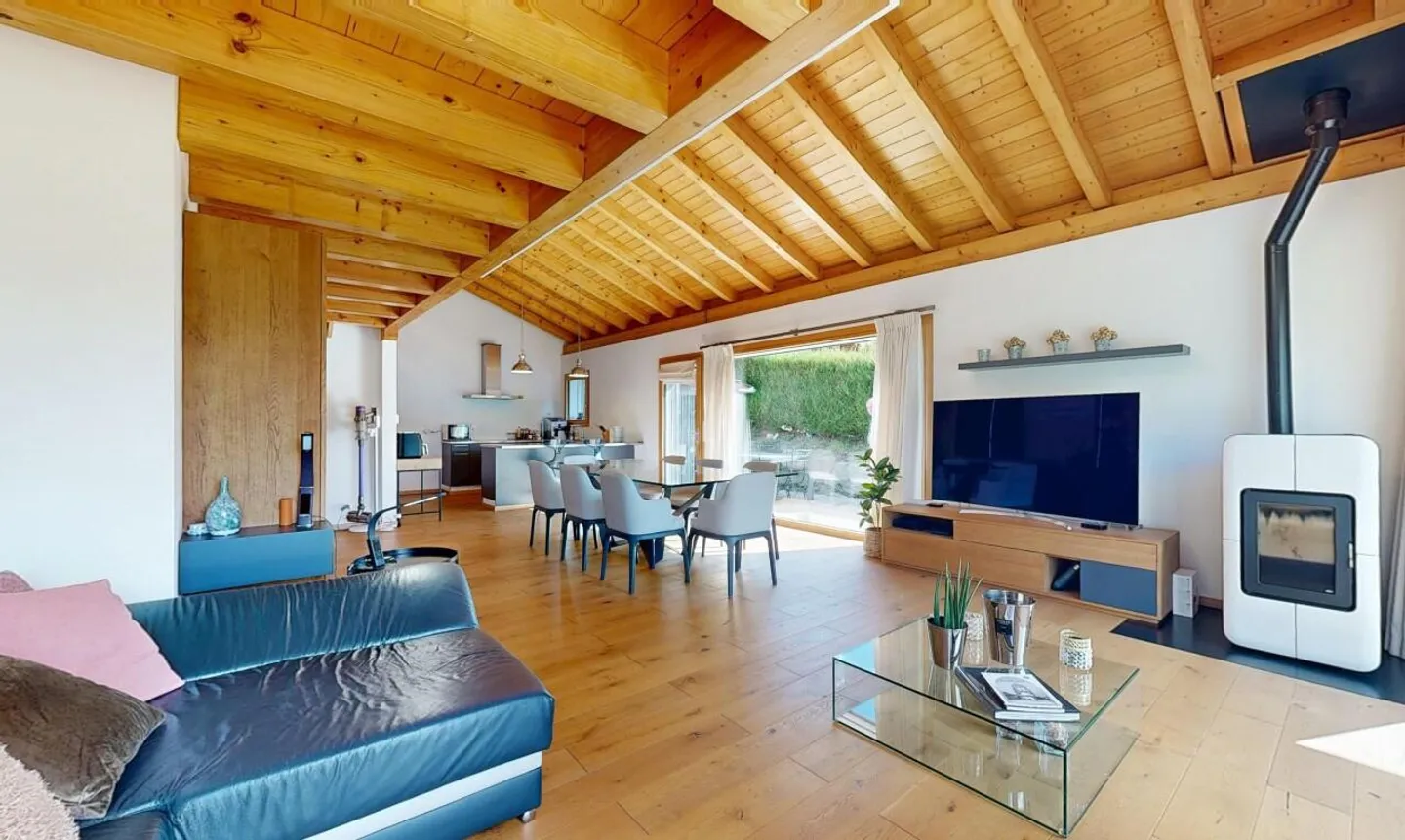 Vollèges - Chalet Familiare di Prestigio con Vista Mozzafiato - Foto 7 di 11