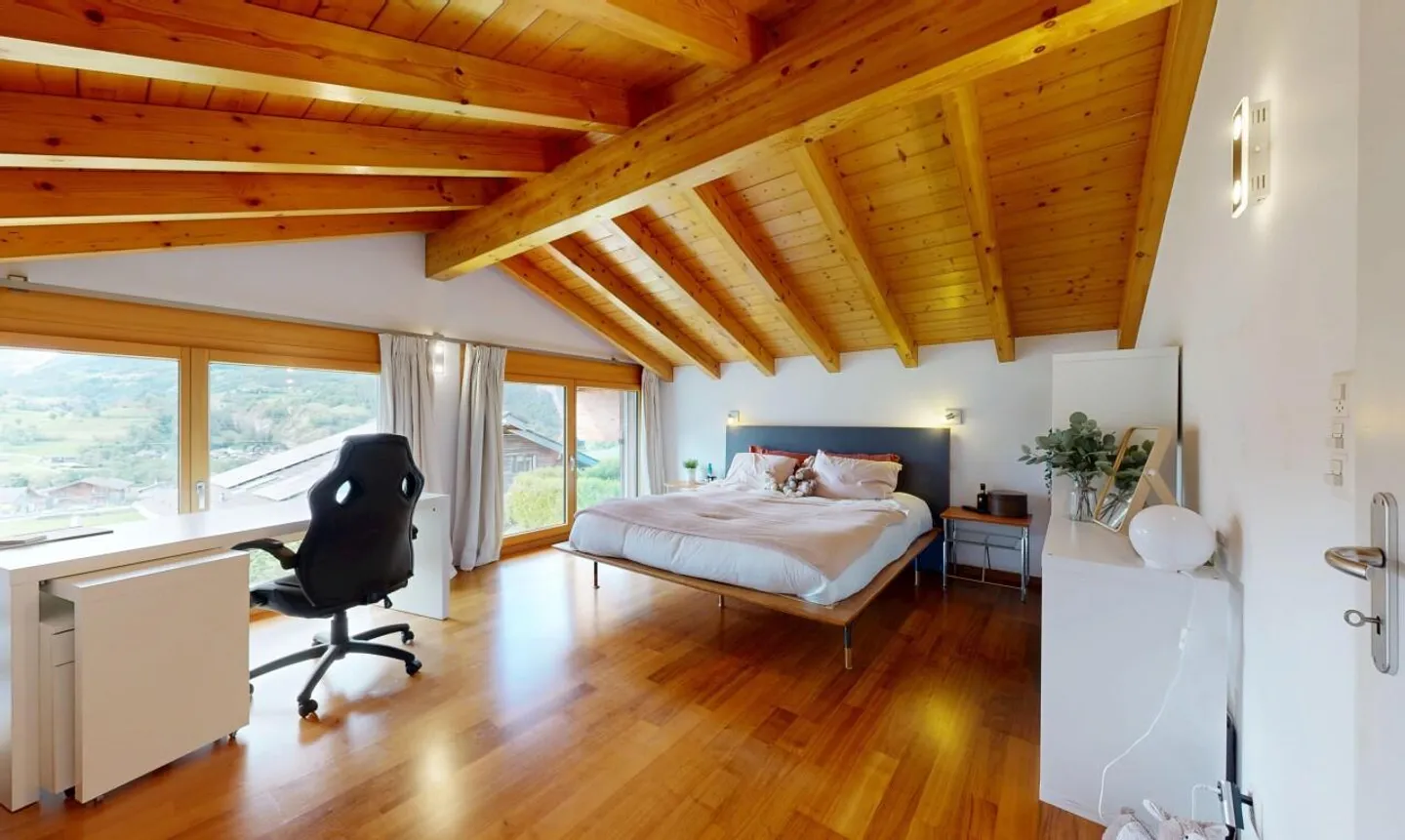 Vollèges - Chalet Familiare di Prestigio con Vista Mozzafiato - Foto 10 di 11