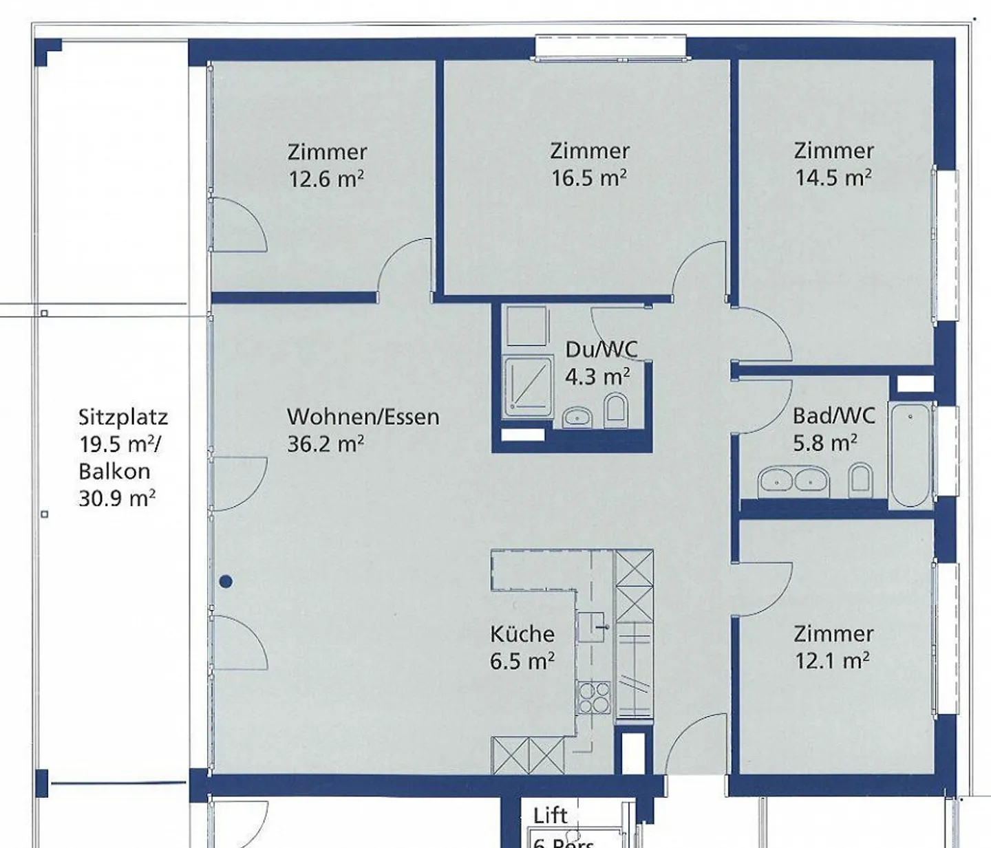 Central and brilliant...modern living in Wetzikon - Photo 13 of 13