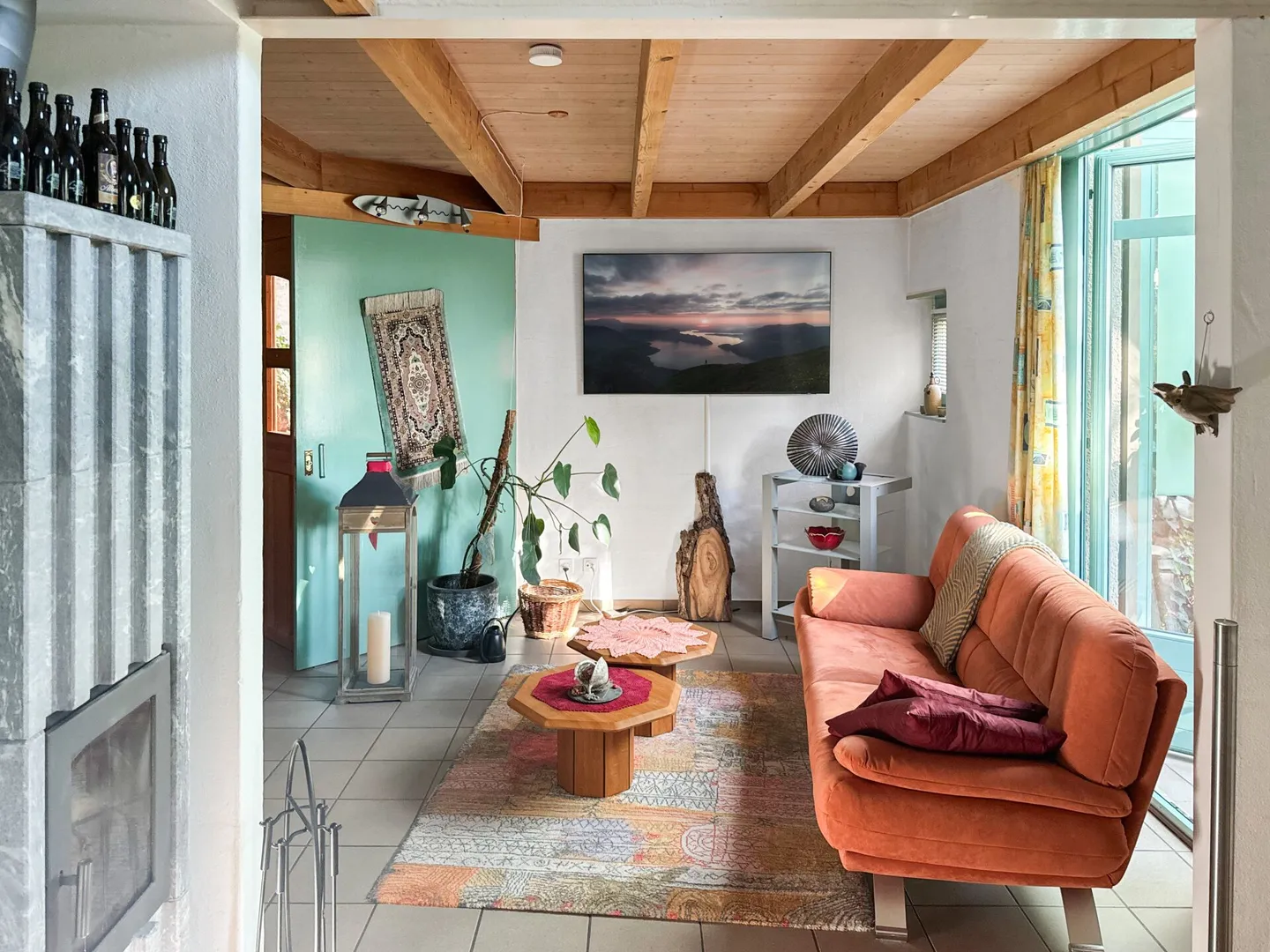 Freihstehendes Einfamilienhaus an sonniger Südhanglage mit naturnahem Garten - Foto 3 von 12