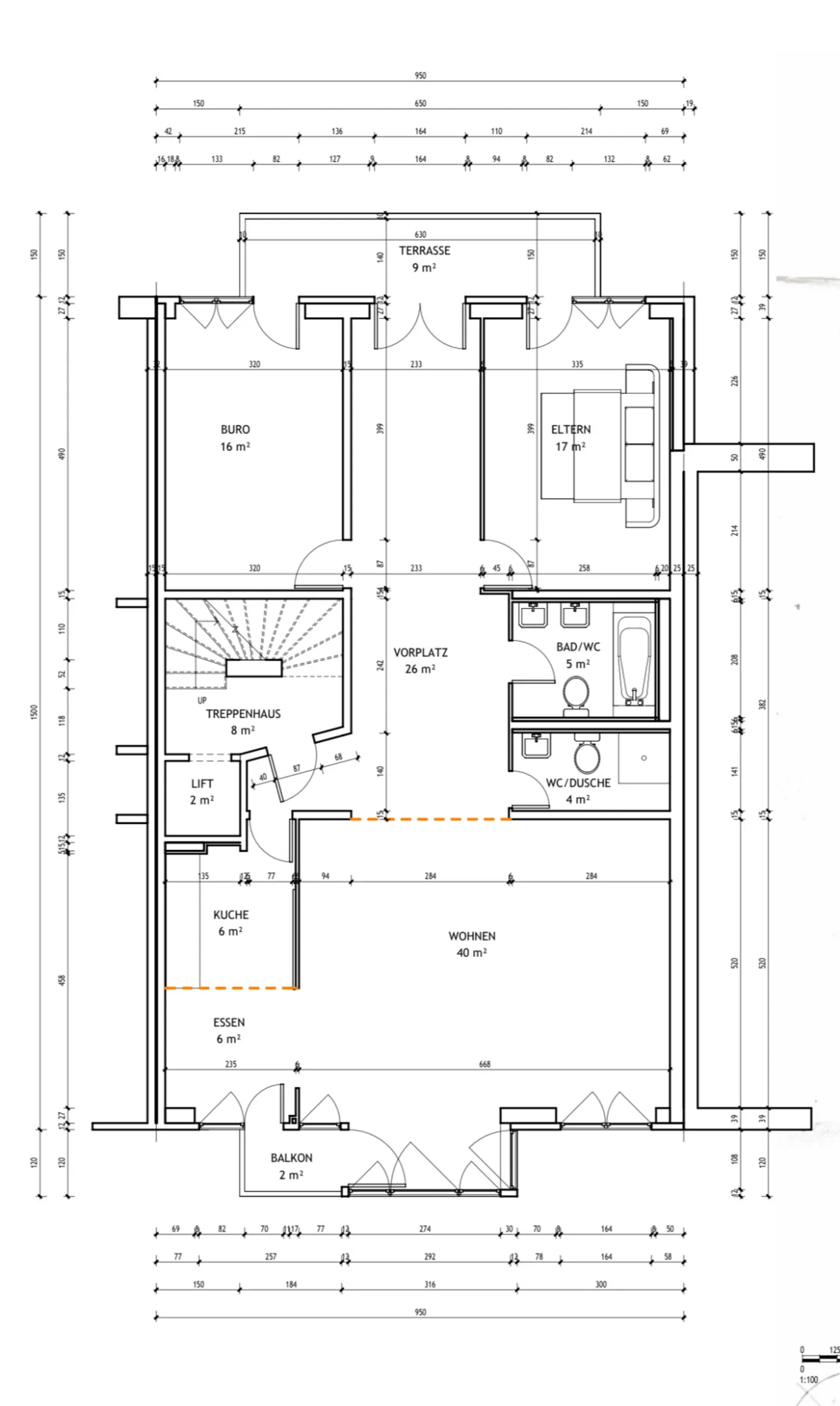 Completely renovated 4.5-room apartment with 2 bathrooms, 2 balconies, and 1 underground parking space - Photo 18 of 18