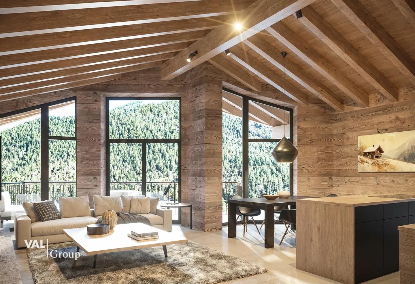 Residenza Le Roc: Attico da sogno con comfort a 5 stelle - Foto 10 di 13