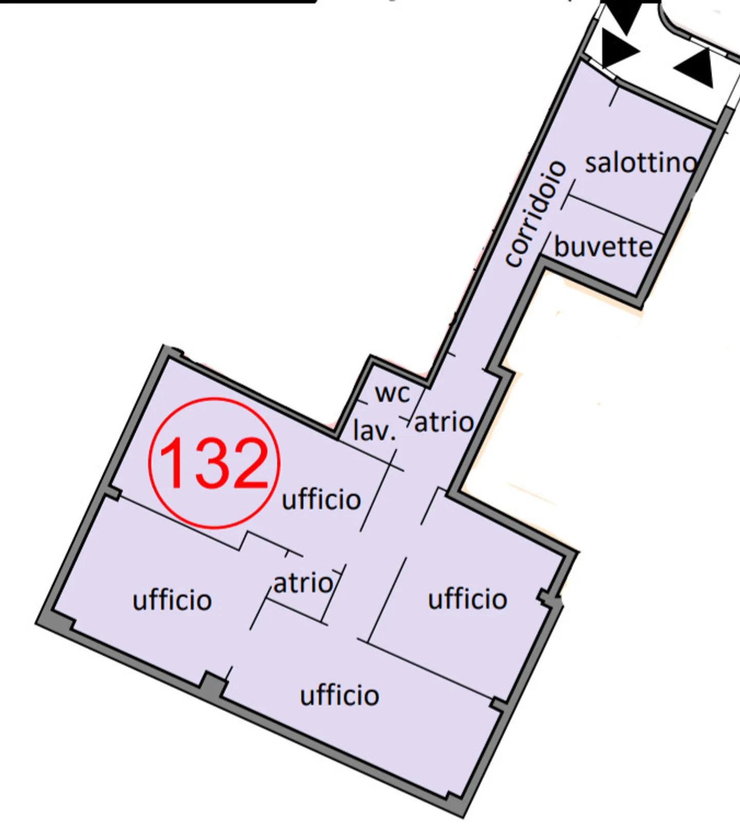 UFFICIO IN CENTRO A CHIASSO  - Foto 5 di 5