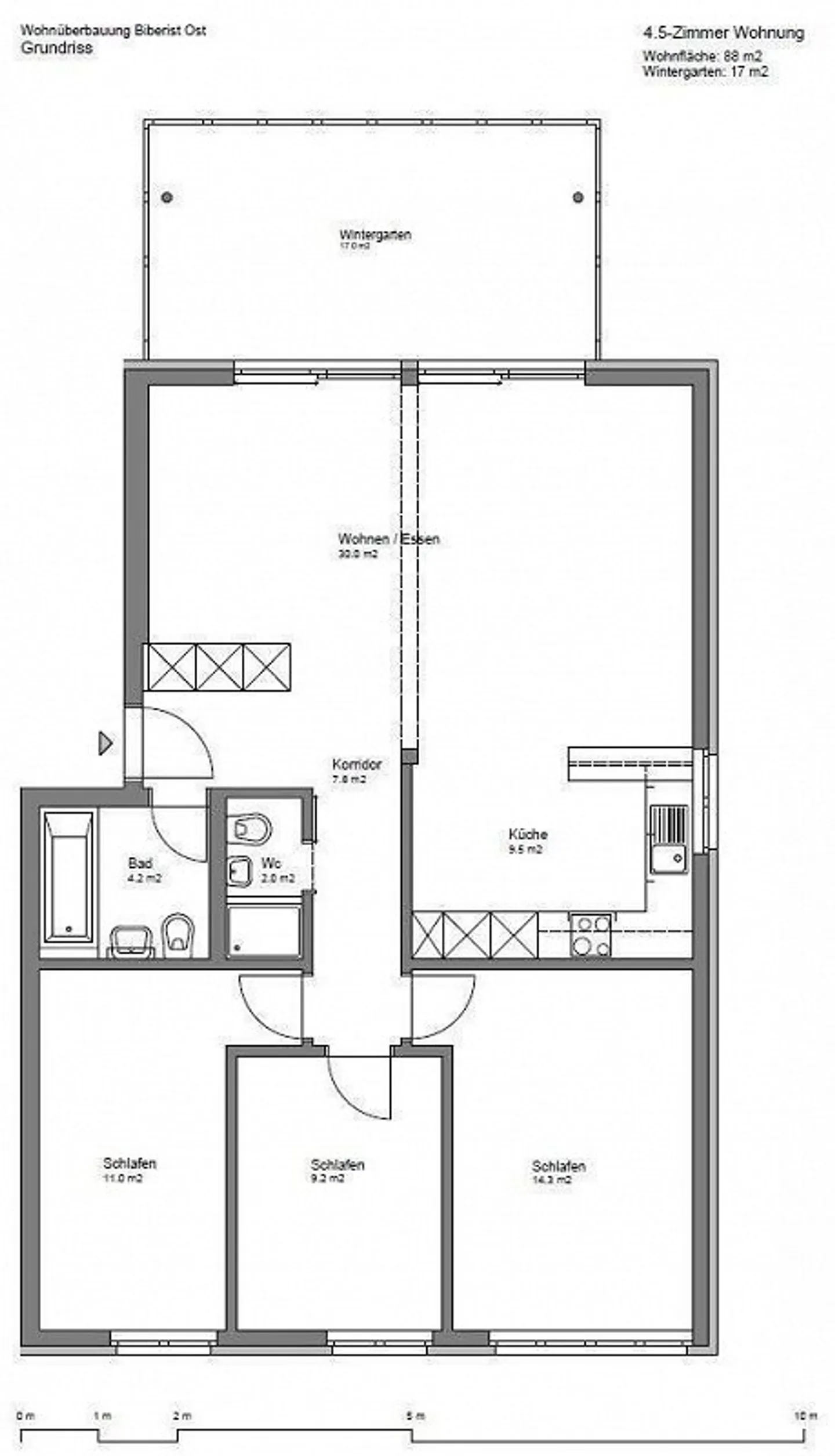 Appartamento luminoso in una zona residenziale ben curata - Foto 9 di 9