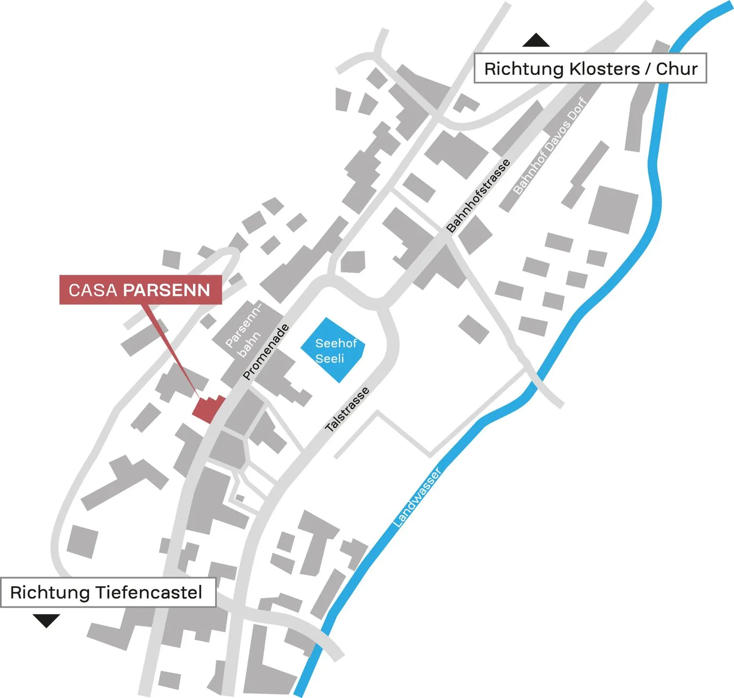 New Casa PARSENN, 3.5 Room Apartment No. 1 - Photo 5 of 5