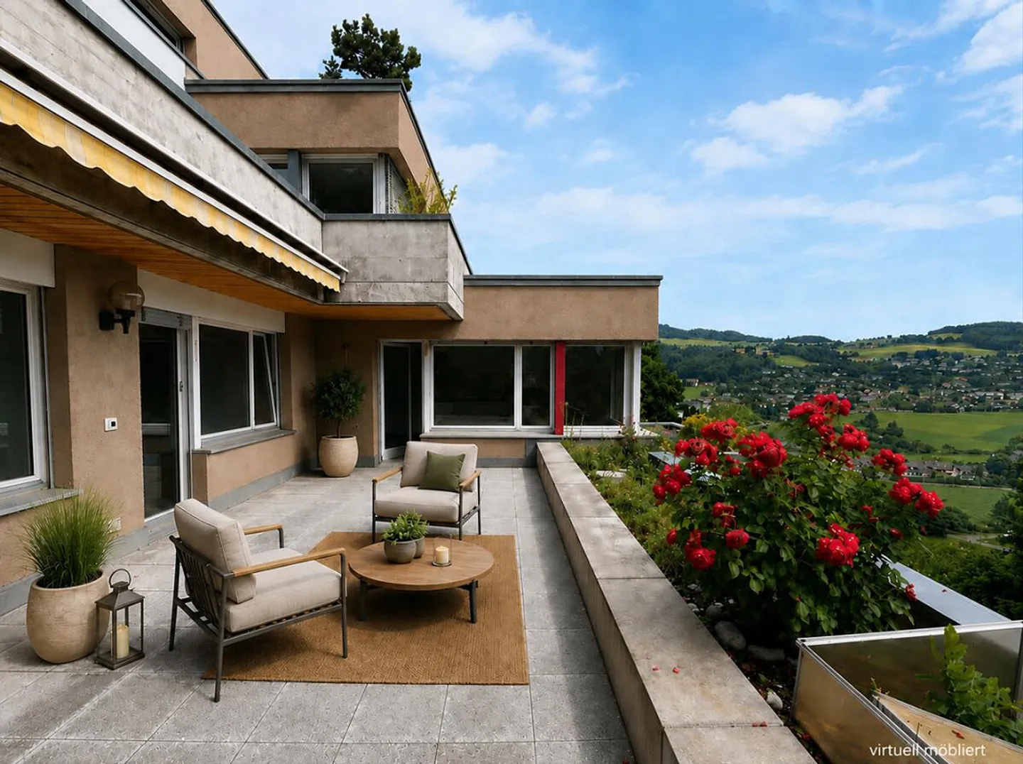 Terrassenhaus mit Aussicht - Foto 6 von 13