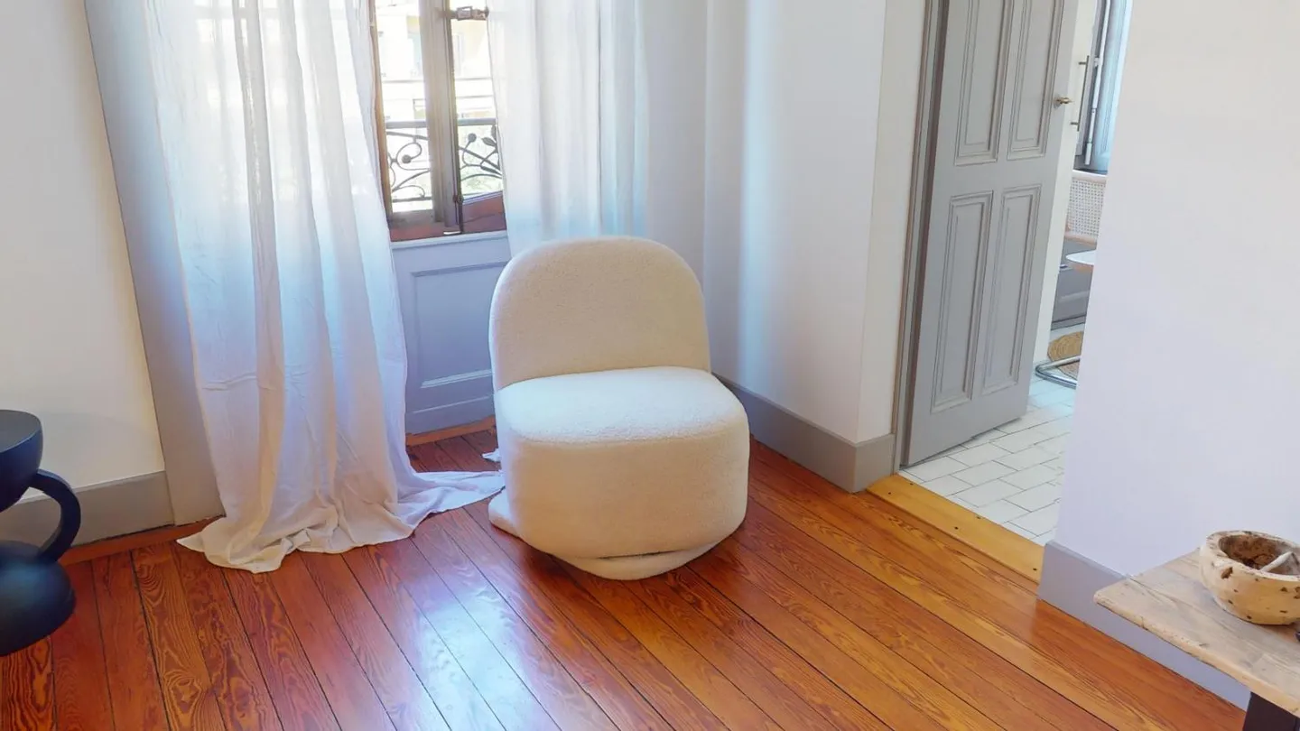 FURNISHED 3-ROOM APARTMENT - opposite the Eaux-Vives train station - Photo 13 of 17