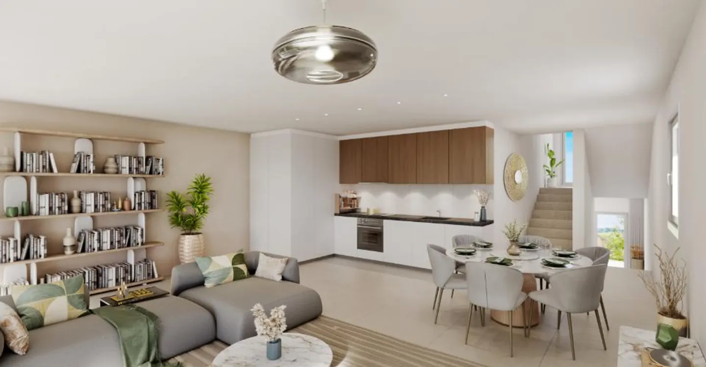 Un triplex lumineux avec de beaux espaces sous toiture - Photo 4 of 6