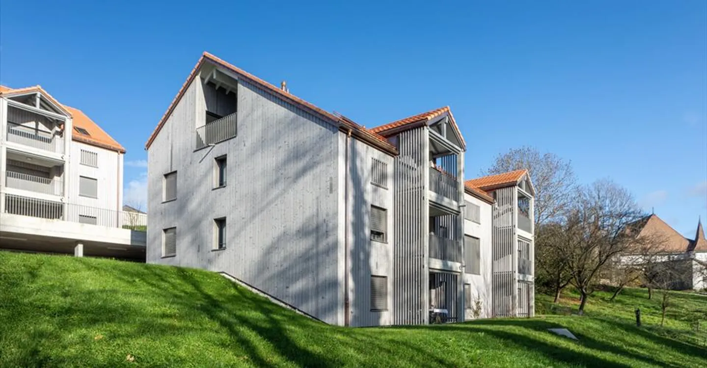 Appartamento nuovo di 4.5 locali con balcone al piano terra in vendita a St-Aubin - Foto 5 di 6