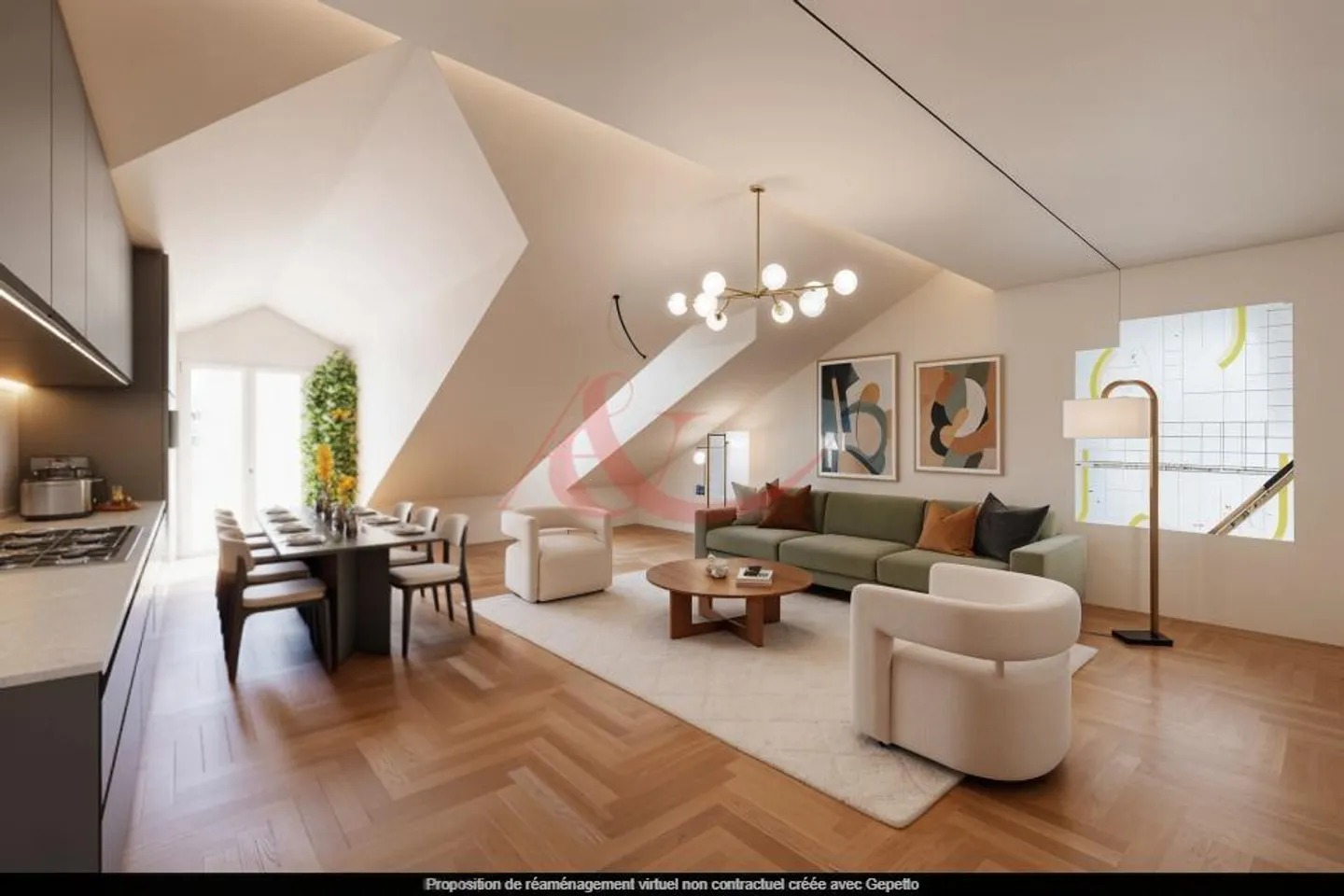 Appartement Duplex à Corsier - Photo 1 sur 5