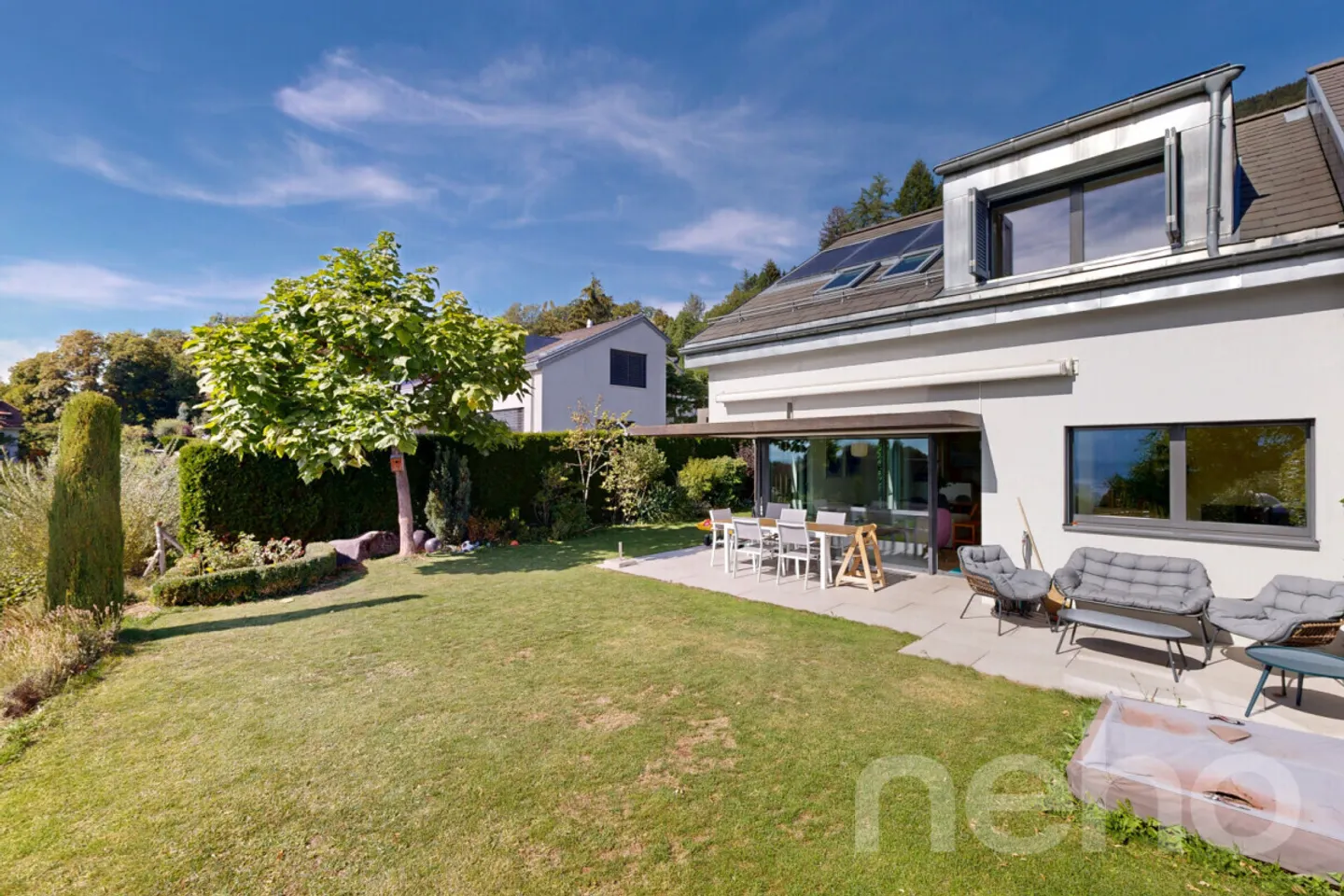 Maison contemporaine Minergie - Photo 1 sur 12