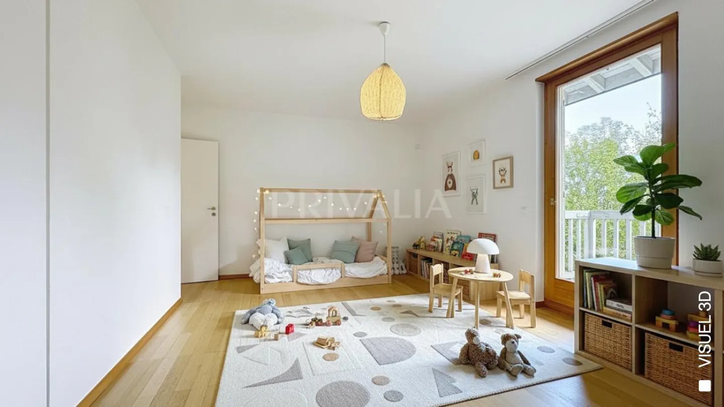 Villa indipendente circondata dalla natura - Ambiente verde e tranquillo a Dardagny - Foto 6 di 12