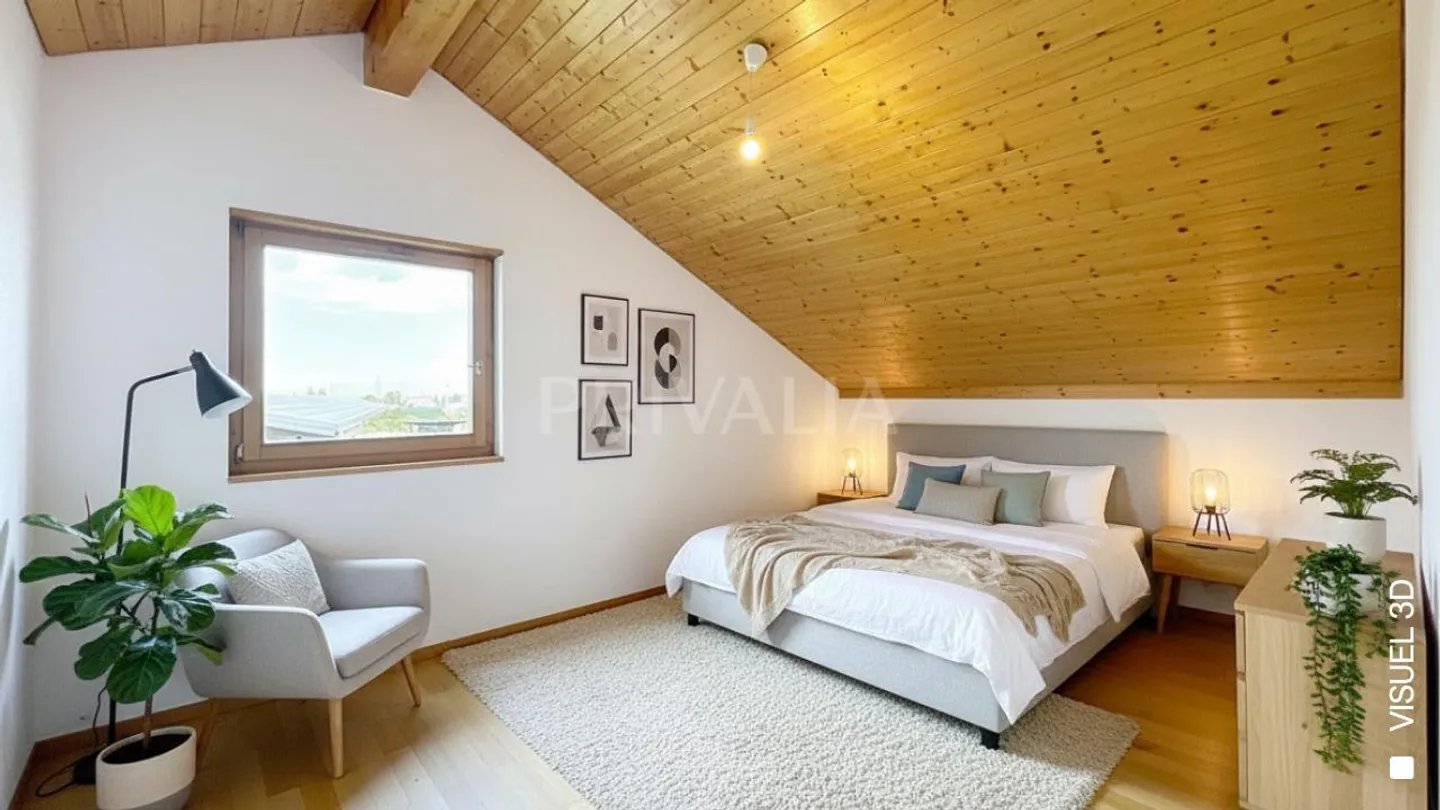 Villa indipendente circondata dalla natura - Ambiente verde e tranquillo a Dardagny - Foto 9 di 12