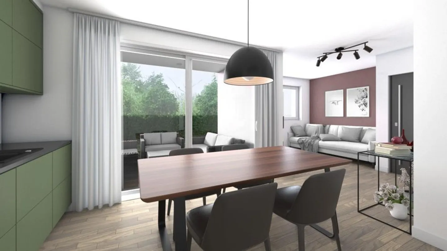 NEW 3.5 ROOM APARTMENT WITH TERRACE IN FIRST LETTING - Photo 7 of 8