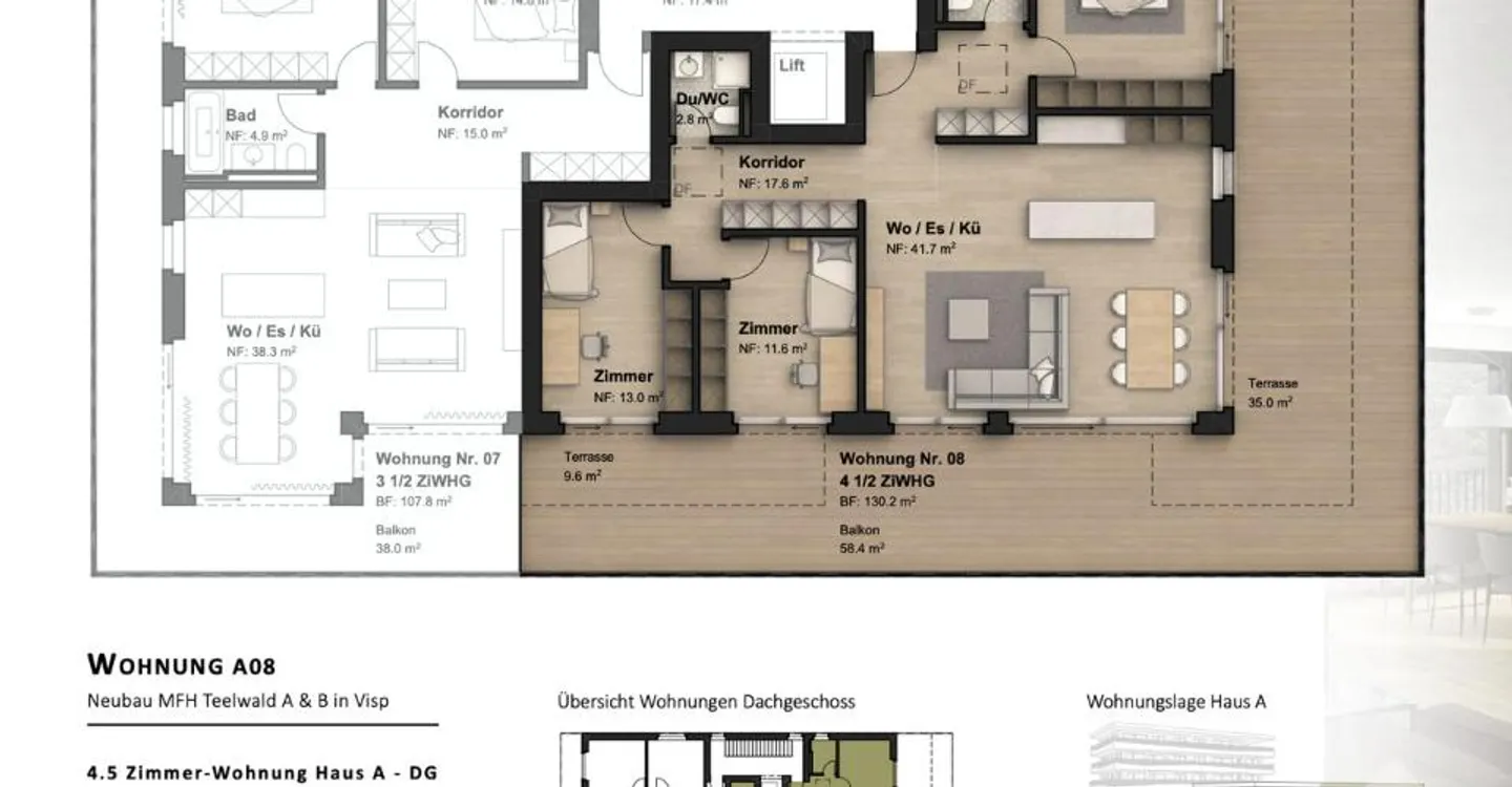 Modern Duplex in Scenic Visp - Photo 9 of 10