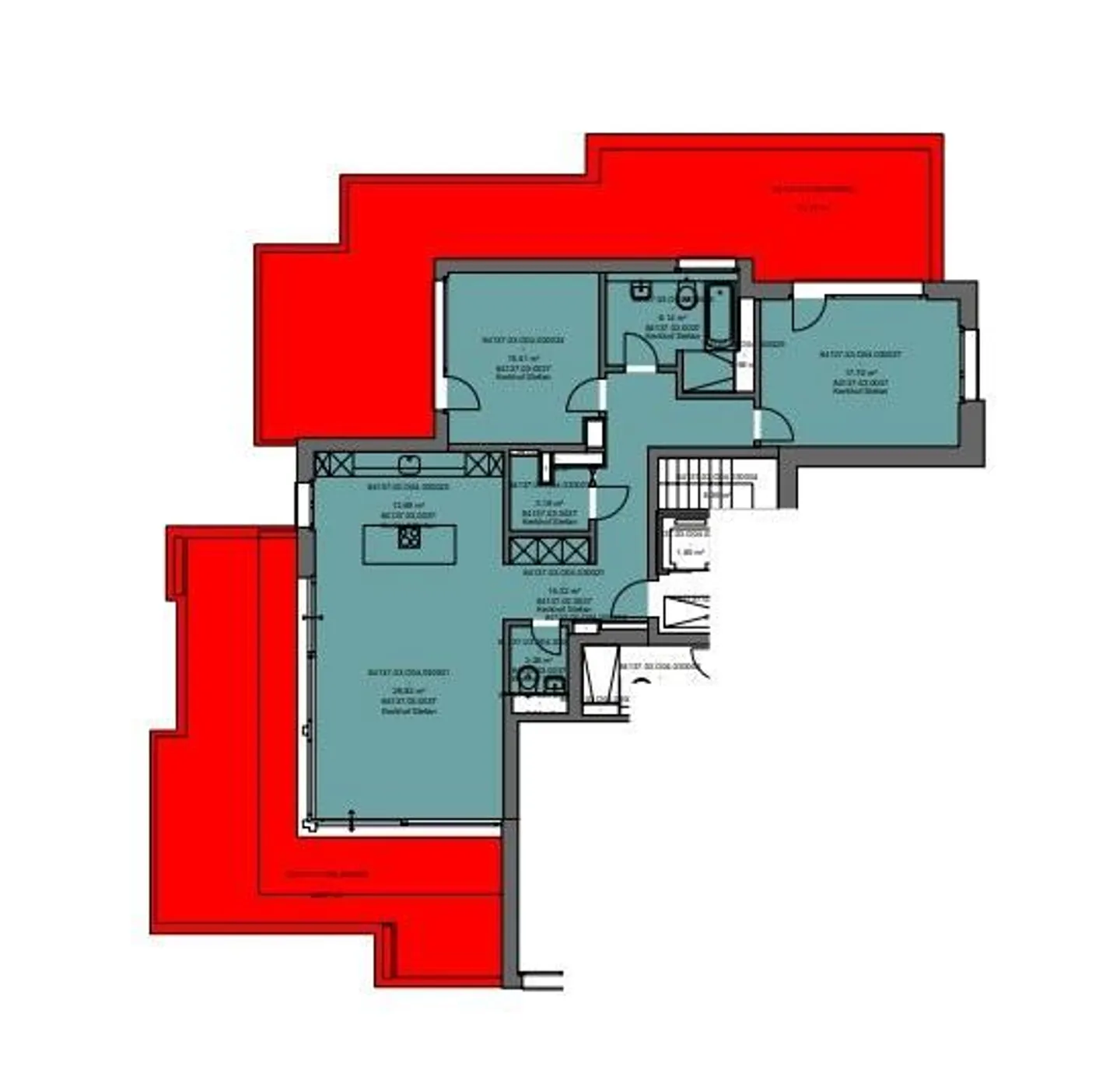 Magnifique appartement en attique de 3,5 pièces à Bülach - Photo 10 sur 10