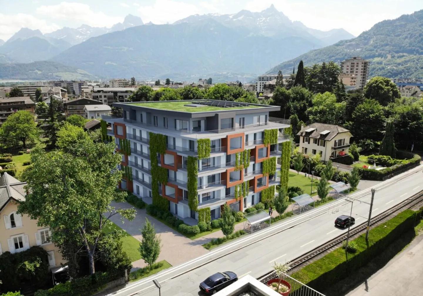 Bell'appartamento di 2,5 locali con balcone a Monthey - Foto 1 di 12