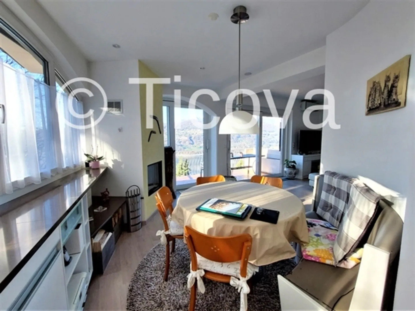 Bellissimo appartamento ristrutturato e panoramico a Montagnola - Foto 5 di 13