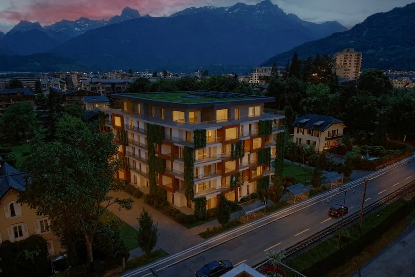 Bell'appartamento di 2,5 locali con balcone a Monthey - Foto 2 di 12