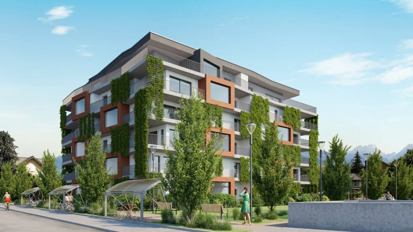 Bell'appartamento di 2,5 locali con balcone a Monthey - Foto 4 di 12