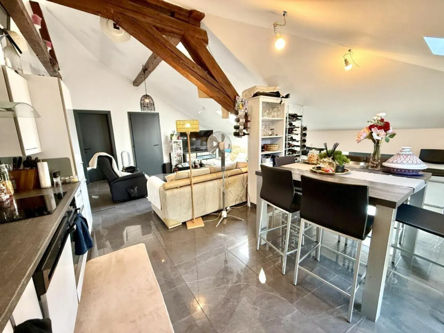 Wohnung 4.5 Zimmer in St-Séverin - Foto 3 von 7