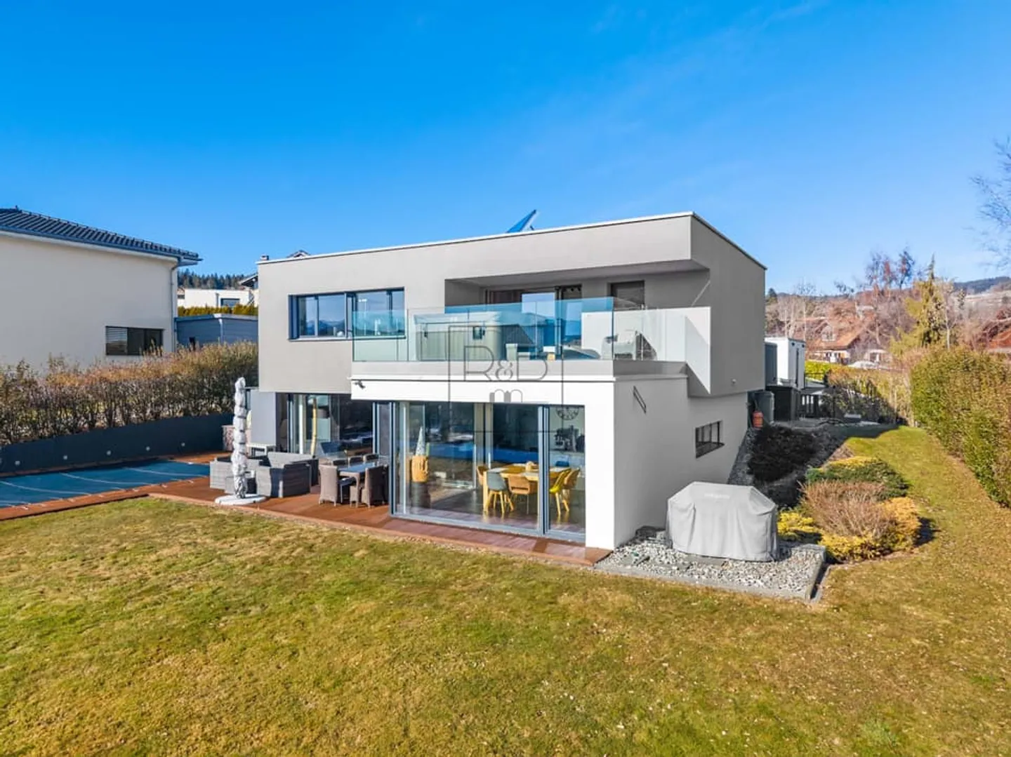 Villa contemporaine d'exception sise à Marsens - Photo 2 sur 9