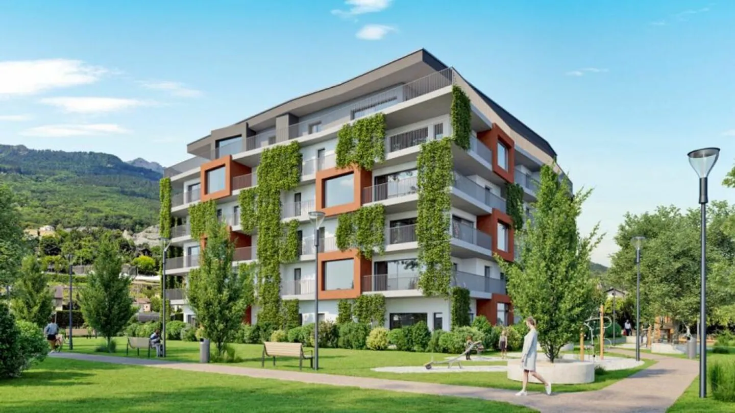 Bell'appartamento di 3,5 locali con balcone a Monthey - Foto 5 di 12