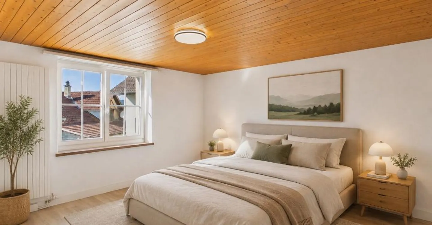 Charming and bright apartment with a beautiful balcony, including a parking space - Photo 7 of 12