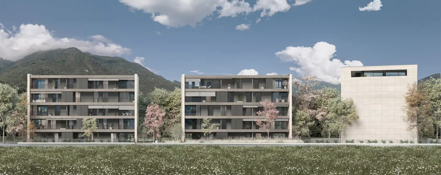 Furnished 2.5-room apartment in new construction in Bellinzona - Photo 11 of 12