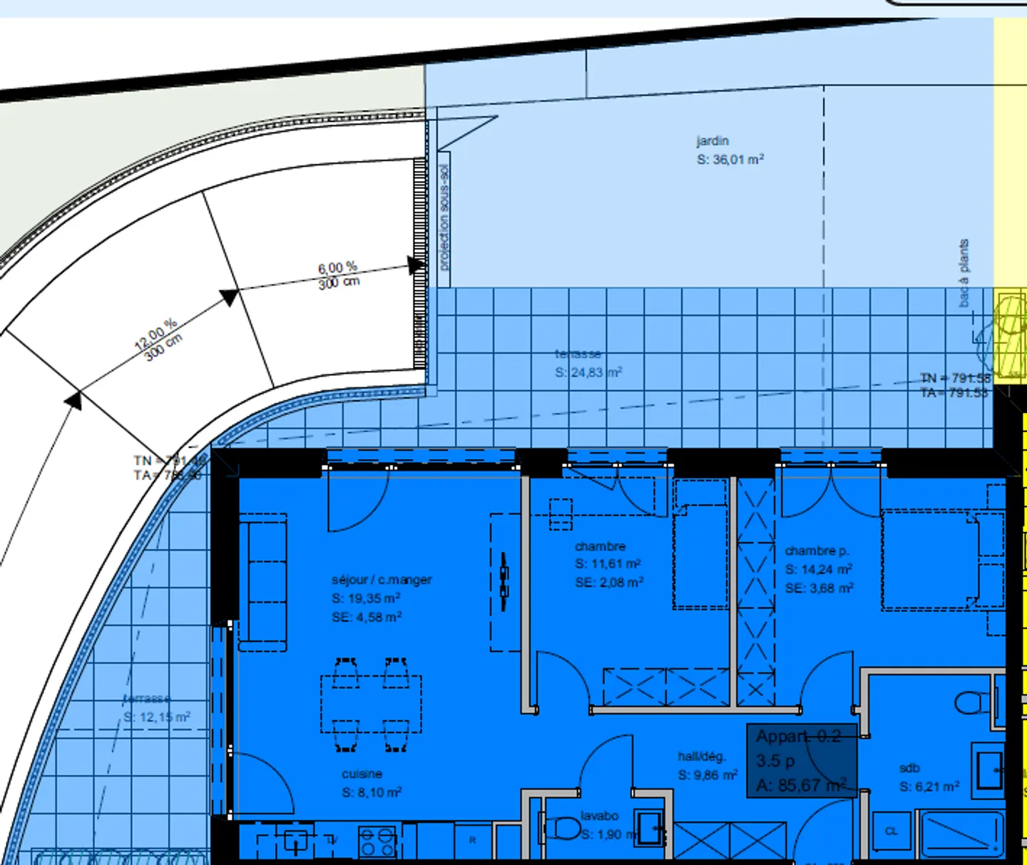 Appartement 3.5 pièces - Photo 5 sur 5