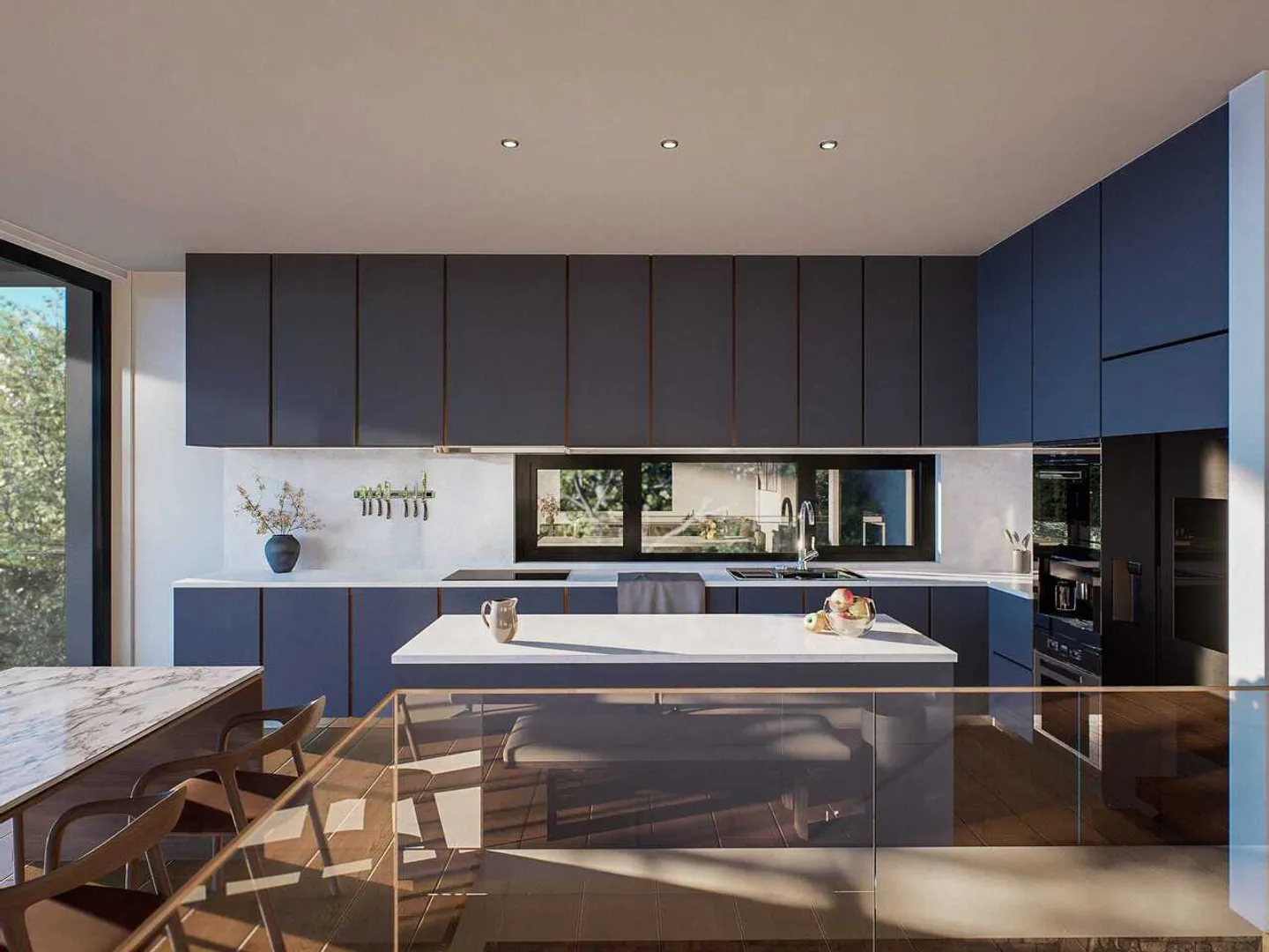 Villa de 6,5 pièces avec vue panoramique et piscine à Hünibach - Photo 3 sur 13