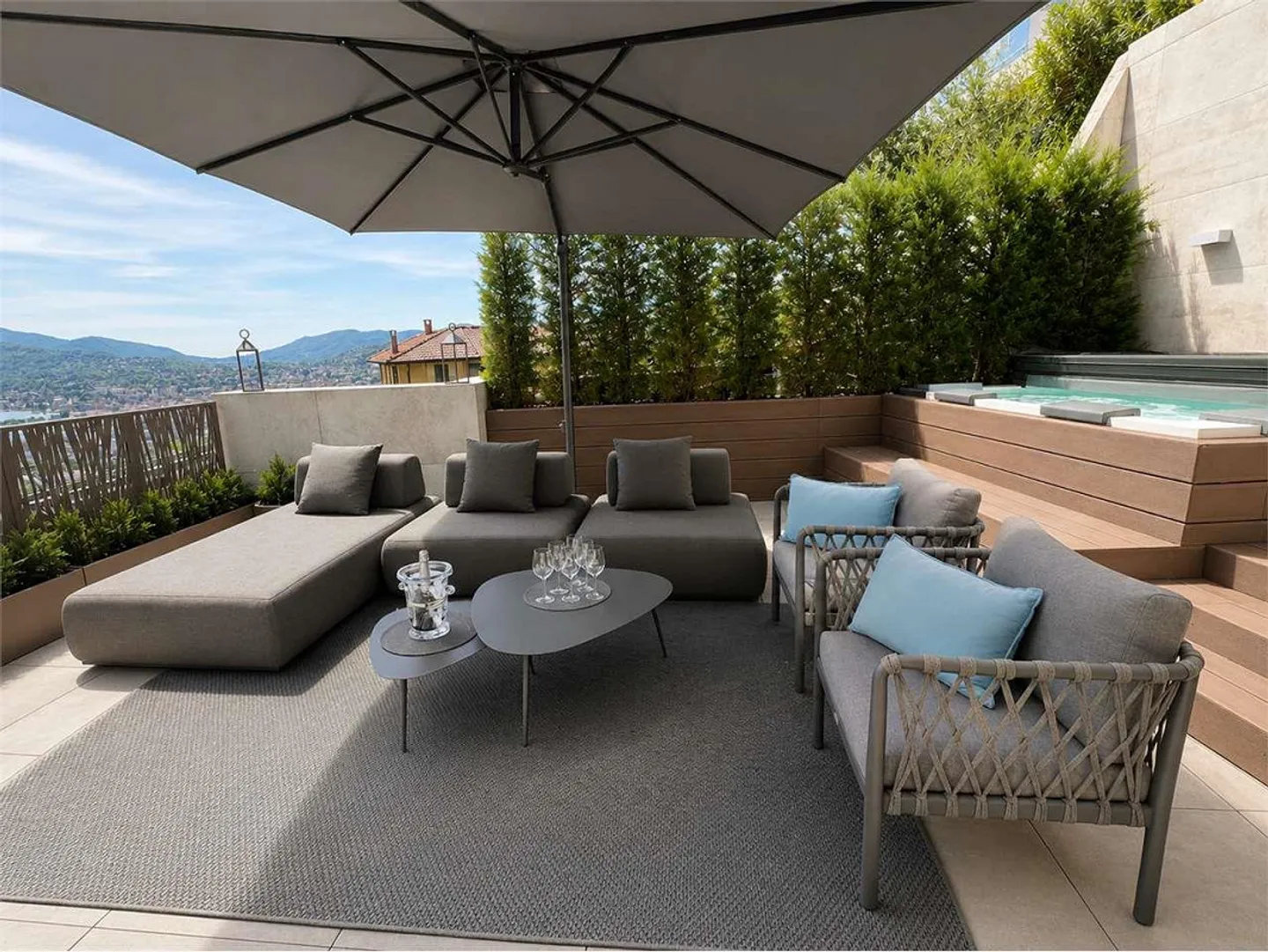 Recently built 5.5-room apartment in Lugano with lake view - Photo 5 of 13