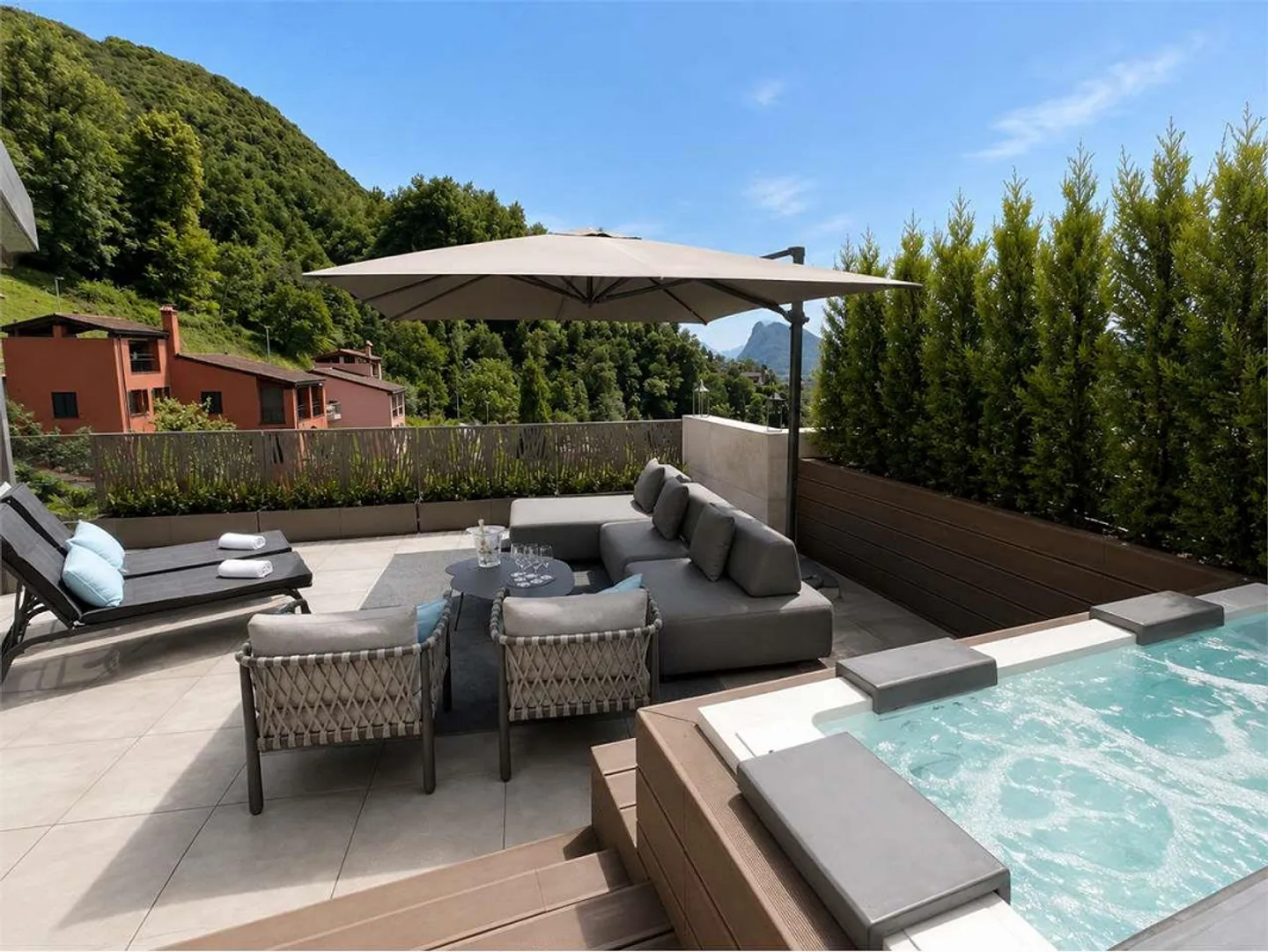 Recently built 5.5-room apartment in Lugano with lake view - Photo 7 of 13