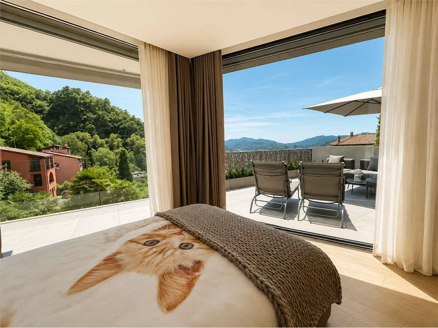 Recently built 5.5-room apartment in Lugano with lake view - Photo 12 of 13