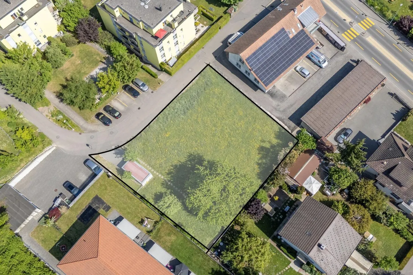 Fehr Immobilier - Parcelle de terrain à bâtir de 1'092m2 au soleil - Photo 2 sur 6