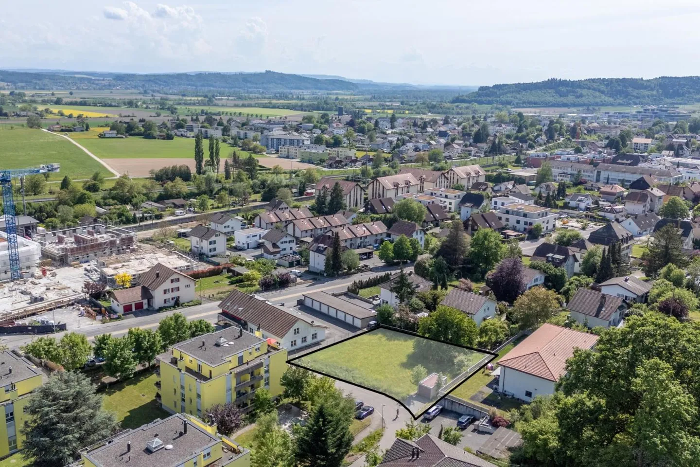 Fehr Immobilier - Parcelle de terrain à bâtir de 1'092m2 au soleil - Photo 5 sur 6