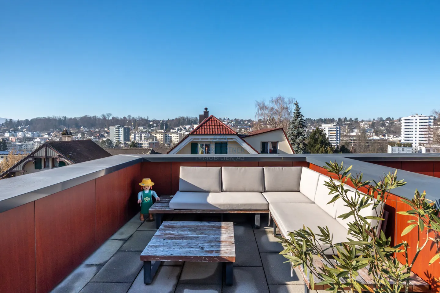 Appartement penthouse design exclusif sur Bruderholz avec vue panoramique - Photo 11 sur 13