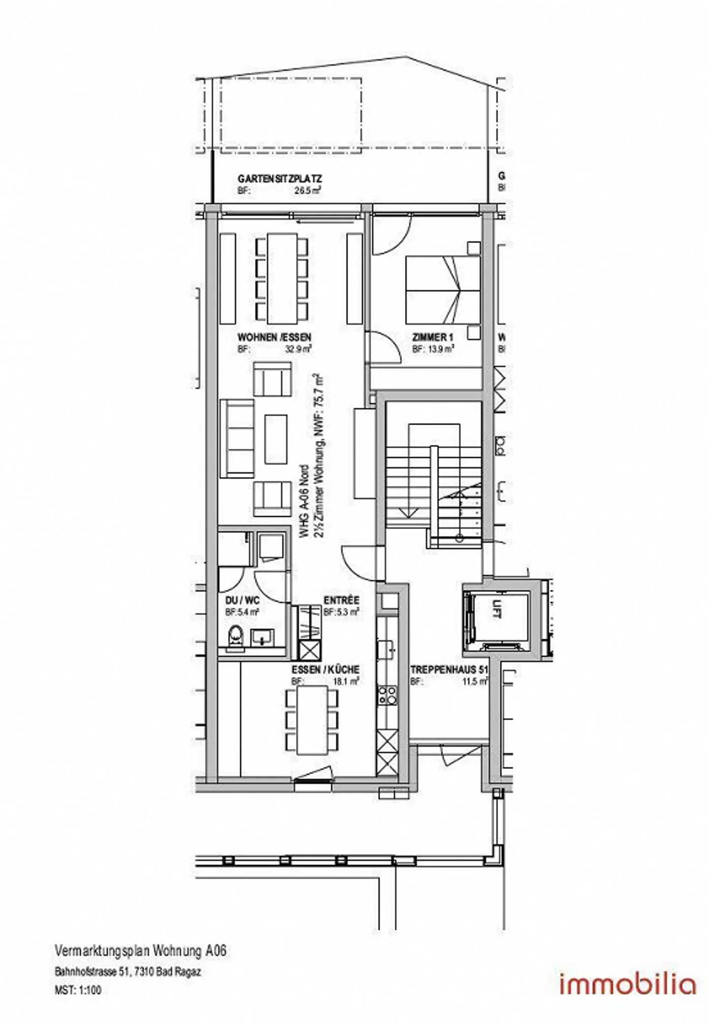 Appartement calme et lumineux près de la gare - Photo 9 sur 9